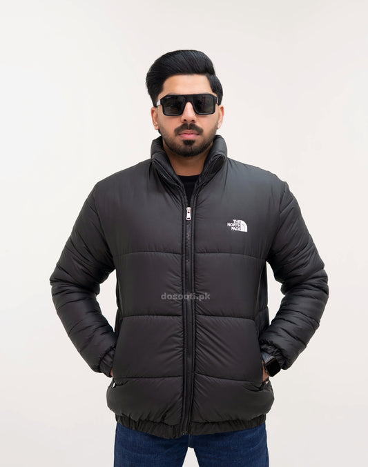 Premium Black Full Sleeves Puffer Jacket N/F